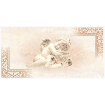 Декор Травертин Андриатика 1 500*250 ангел (1*8) 2550-107-01 VINCHI