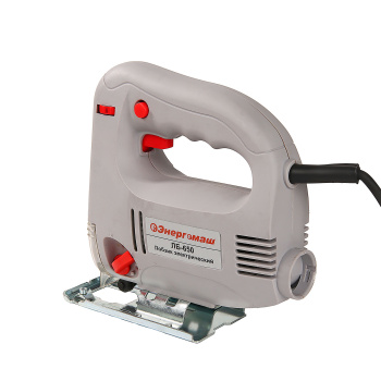 Лобзик электр. 650Вт 500-3000обм дер-70мм мет-8мм винт-ой зажим маятн. ход ЛБ-650 Энергомаш *16
