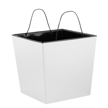 Кашпо пластм. "London CUBE" 11,6л 250х250мм h238мм со вставкой Белоснежный жасмин IG780110048 *1/6 Кашпо пластм. "London CUBE" 11,6л 250х250мм h238мм со вставкой Белоснежный жасмин IG780110048 *1/6