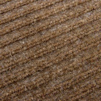 Коврик влаговпитывающий 40*60 см ребристый коричневый "KOVROFF" (арт.20103) *1/15 (ОП04)