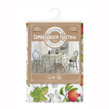Скатерть хлопок 144*200см Этюды 8966/1 Самойловский текстиль *1