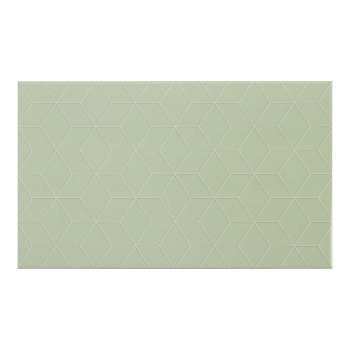 Плитка 40х25 см настенная 1.4 м² Шахтинская плитка Веста, зеленый