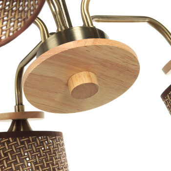 Люстра N5139/5 5*40W  E27 (d-660; h-320)  VERNER LIGHTING *1