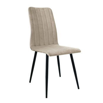 Стул FORPOST Принстон 38x89x44 см, велюр конфетти крем, бежевый Стул FORPOST Принстон 38x89x44 см, велюр конфетти крем, бежевый