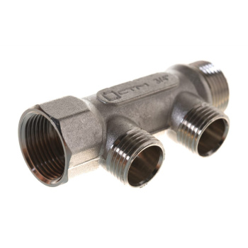 Коллектор СТМ, 2 выхода, 3/4"х1/2" Коллектор СТМ, 2 выхода, 3/4"х1/2"