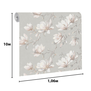 Обои  флиз Victoria Stenova Stenova Magnolia (сер.) 585106 1.06*10м *6