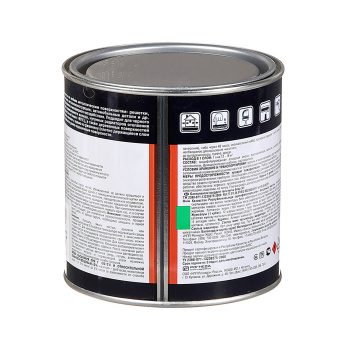 Грунт-эмаль 0.75 л по ржавчине DALI, черная, с молотковым эффектом