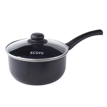 Кастрюля алюм.а/приг. Scovo "Consul" 1,3л d16см Длинн.ручка, Стек.кр. RC-030 ("Сково")*1/6 Кастрюля алюм.а/приг. Scovo "Consul" 1,3л d16см Длинн.ручка, Стек.кр. RC-030 ("Сково")*1/6