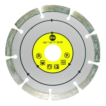 Диск алмазный 230*22,23*2,4мм сегментный по бетону/камню (6881060) "888" *1/50