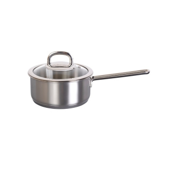 Кастрюля нерж. "Kukmara" "Safia" 1,2л Стекл.кр., Длинн.р., d дна152мм (подх. д/Инд) SF-LDL1216G *1/6