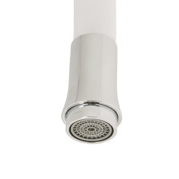 Излив для смесителя Рotato P68-2L гибкий силиконовый белый *1/10