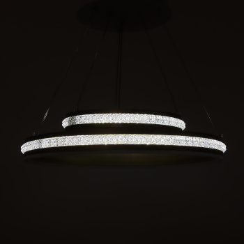 Люстра YH556/2 WT+ GD LED 3000К-6500К (h=700, d=500) пульт  VERNER LIGHTING *1