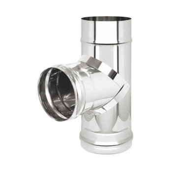 Тройник 90*, 150, AISI 430/0,8мм, h=330мм(GS) *1/8