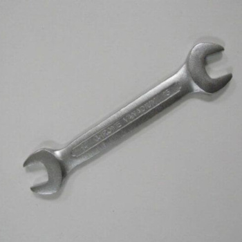 Ключ рожковый 14х15 холодный штамп CrV (70416) СЕРВИС КЛЮЧ *1/10/200