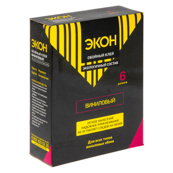 Клей для обоев виниловый ЭКОН, 200 г