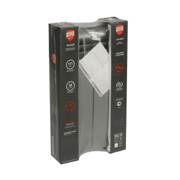 Радиатор биметаллический 4 секции Royal Thermo BiLiner, 500 мм, серый Радиатор биметаллический 4 секции Royal Thermo BiLiner, 500 мм, серый