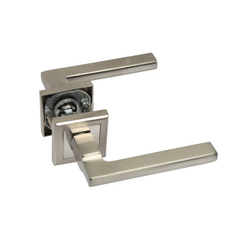 Ручка раздельная НИКЕЛЬ матовый A 206 SN Фабрика Замков *1/5/20