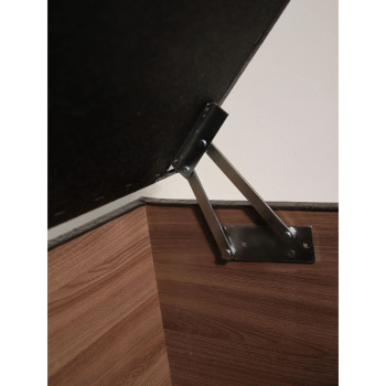 Пуф FORPOST, 42х41х40 см, куб, искусственная кожа, коричневый Пуф FORPOST, 42х41х40 см, куб, искусственная кожа, коричневый