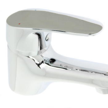 Смеситель для умывальника Milardo Simp SIMSB00M01, короткий излив, рычажный