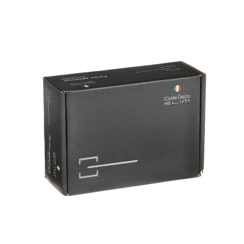 Ручки раздельная Code Deco Slim H-30118-A, черный матовый