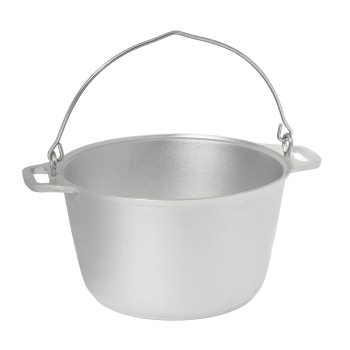 Котел алюм. литой походный с крышкой 6,0л с дужкой Kukmara кп60 (Кукмор) *1/5 Котел алюм. литой походный с крышкой 6,0л с дужкой Kukmara кп60 (Кукмор) *1/5