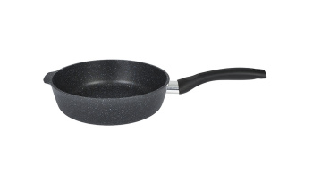 Сковорода алюмин. антипригарная "Kukmara" "Granit" black d20см сггч200а *1/6 Сковорода алюмин. антипригарная "Kukmara" "Granit" black d20см сггч200а *1/6