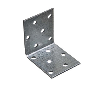 Уголок крепежный равносторонний  80х80х80х2мм KUR-80х80 *50