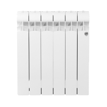 Радиатор биметаллический 6 секций Royal Thermo Indigo Super+, 500 мм, белый Радиатор биметаллический 6 секций Royal Thermo Indigo Super+, 500 мм, белый