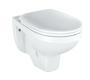 Унитаз подвесной Rosa Рио Люкс, сиденье с микролифтом