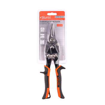 Ножницы по металлу STURM 250мм универсальные(арт.1074-02-01) *1/12/48
