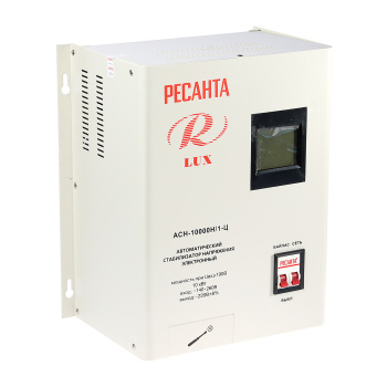Стабилизатор напряжения АСН-10 000 Н/1-Ц РЕСАНТА *1