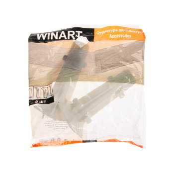 Угол внутренний Winart 324, 80 мм, дуб вояж, 2 шт. Угол внутренний Winart 324, 80 мм, дуб вояж, 2 шт.