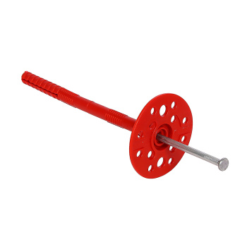 Дюбель 10х180 мм для теплоизоляции BROZEX, метал. гвоздь IZM, 30 шт.