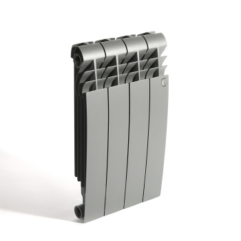 Радиатор биметаллический 4 секции Royal Thermo BiLiner, 500 мм, серый Радиатор биметаллический 4 секции Royal Thermo BiLiner, 500 мм, серый