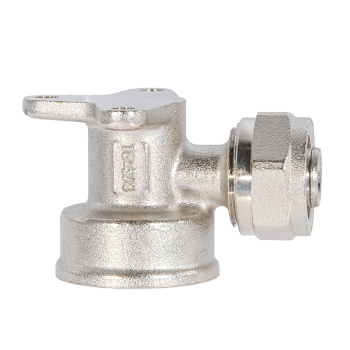 Уголок с креплением 16х3/4"(Ø20) цанга/мама (водорозетка) CLW01634 СТМ *10