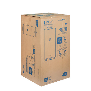 Водонагреватель накопительный 50 л Haier B2 Slim, 1.5 кВт, вертикальный Водонагреватель накопительный 50 л Haier B2 Slim, 1.5 кВт, вертикальный
