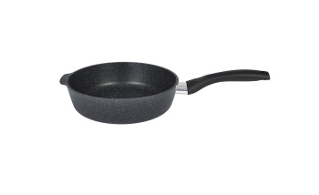 Сковорода алюмин. антипригарная "Kukmara" "Granit" black d18см сггч180а *1/10 Сковорода алюмин. антипригарная "Kukmara" "Granit" black d18см сггч180а *1/10