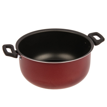 Кастрюля алюм.а/приг. Scovo "Expert" 4,5л d24см Cтекл.кр. СЭ-008 *1/4