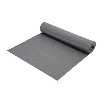 Коврик-дорожка 0,9*10м ПВХ ПОЛОСКА 2,3мм против скольжения "VORTEX" черный (арт.22165)  *1