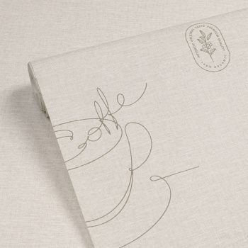 Обои флиз Ateliero Cafe (беж.) 589692 1.06*10м *6