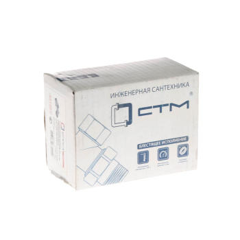 Соединитель угл. с накид.гайкой 1" для п/с м/п CTM CPAEFM01 *1/40