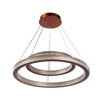 Люстра 9200(9238)/240W coffee  600+400 мм 3 реж., пульт S=20м2  VERNER LIGHTING *1