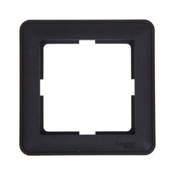 Рамка W59 1-м. черн. SchE KD-1-68 *1