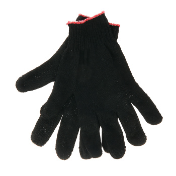 Перчатки ХБ б/покр 10кл (5 нитей) 44гр СТАНДАРТ черные (594Р) *10/200/400 Перчатки ХБ б/покр 10кл (5 нитей) 44гр СТАНДАРТ черные (594Р) *10/200/400