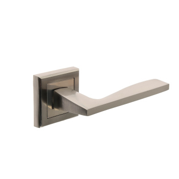 Ручка раздельная НИКЕЛЬ матовый A 201 SN Фабрика Замков *1/5/20