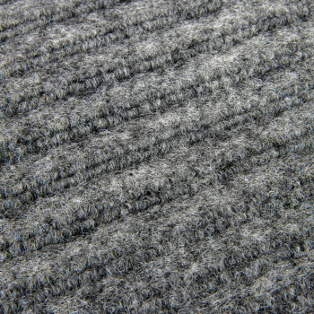 Коврик влаговпитывающий 60*90 см ребристый серый "KOVROFF" (арт.20302) *1/10 (МШ16)