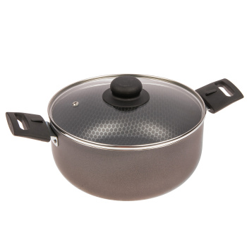 Кастрюля алюм.а/приг. Scovo "Diskovery" 3,5л d22см Cъем.руч., Cтекл.кр. СД-007 *1/5