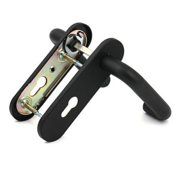 Ручка на планке д/противопож.замков HР-72.1303-BL черный (в комплекте 2шт) Avers *1/24