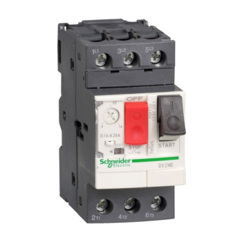 Выключатель авт. защиты двиг. ME10 (4-6.3А) SchE GV2ME10