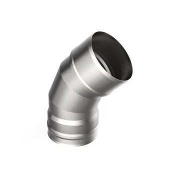 Отвод-термо 135*, 115х200, AISI 430/Оц, 0,8мм/0,5мм, (К)(GS) *1/5